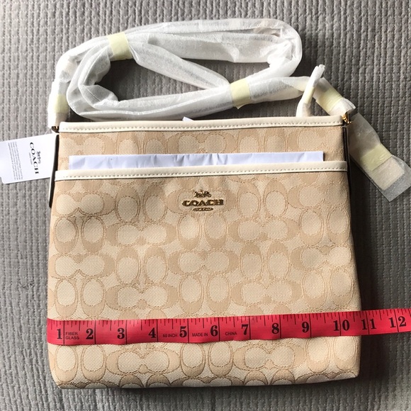 Coach Signature Crossbody Bag - Picture 2 of 6